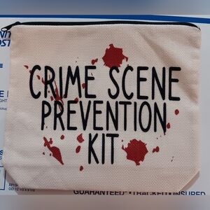 Crime Scene Prevention Kit Canvas Pouch (NEW)